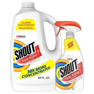 32 fl. oz. Trigger Fabric Stain Remover Spray and 60 fl. oz. Triple-Acting Liquid Refill Fabric Stain Remover