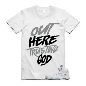 White Metallic Inspired Outfit Tee, White Grey Sneaker Match Shirt, Unisex Graphic T-Shirt, Soft Cotton Streetwear, Menswear Top
