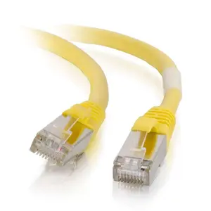 C2G 863 5ft (1.5m) Cat6 Snagless Shielded STP Ethernet Network Patch Cable - Yellow