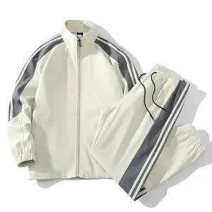 Casual Sports Jacket Suits Men's Coat Spring and Autumn New Fashion Trendy Long Pants Handsome Two-Piece Suit