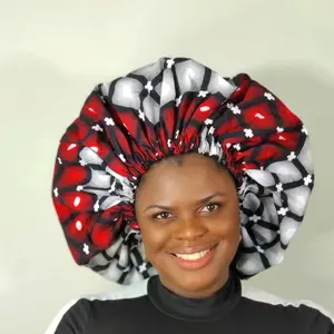Duma Mbili Large Silk Lined Bonnet
