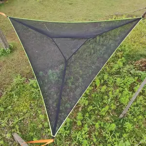 Triangle Hammock,13ft Triangle Camping Hammock, with 3 Ratchet Tie Down Straps and Storage Bag, Max 800 Lbs,Multi Person Portable Hammock for Adults Kids,for Travel Backyard Outdoor Garden Camping