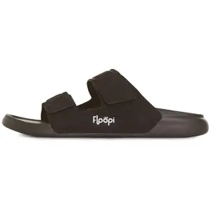 Floopi Men's Noah Adjustable Vegan Leather Slide Sandal