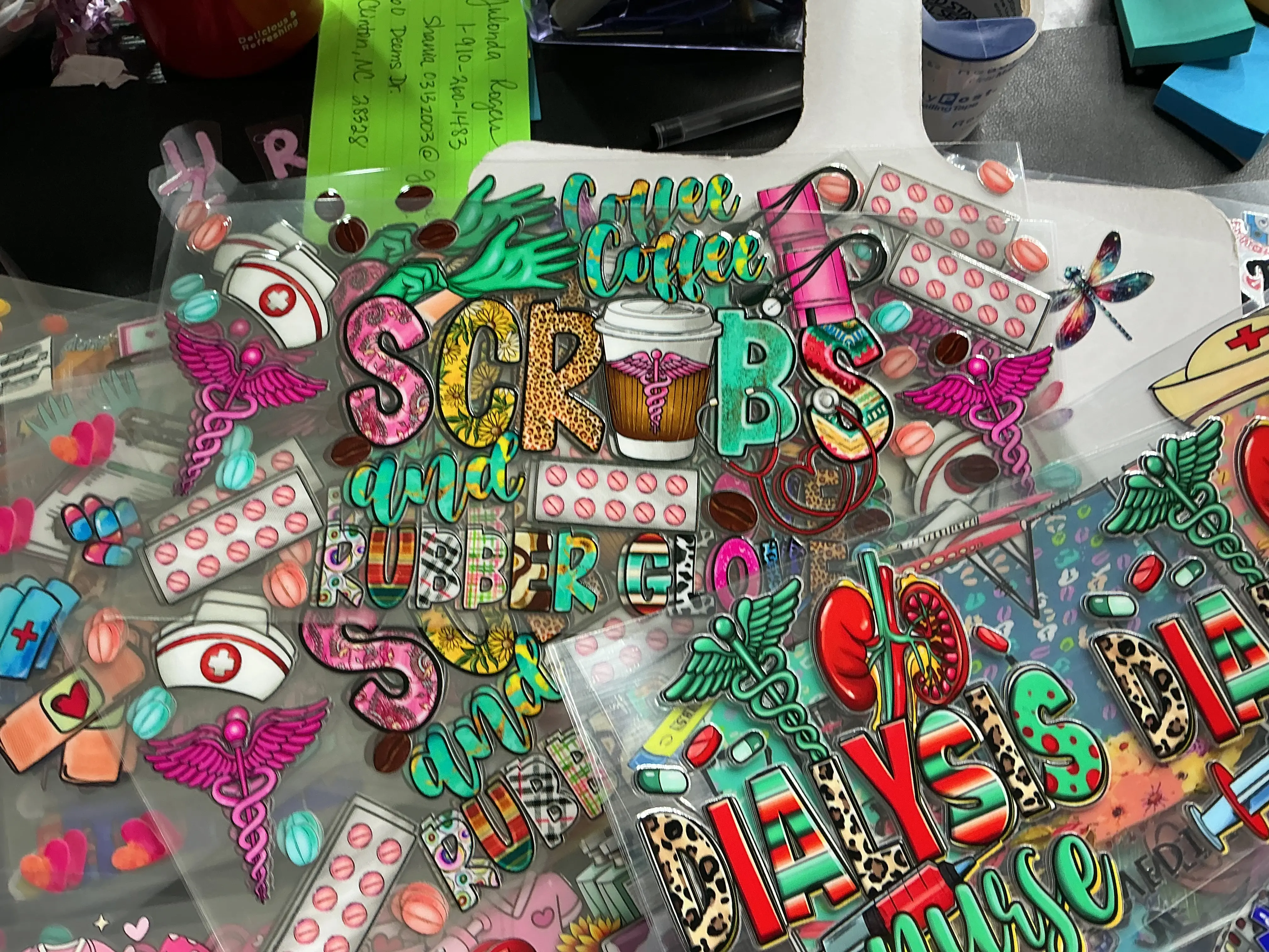 Nurse/MEDICAL Mix Bundle 16oz UVDTF - 20