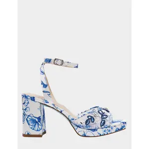 Betsey Johnson BRODY WHITE/BLUE FLORAL Betsey Johnson BRODY WHITE/BLUE FLORAL