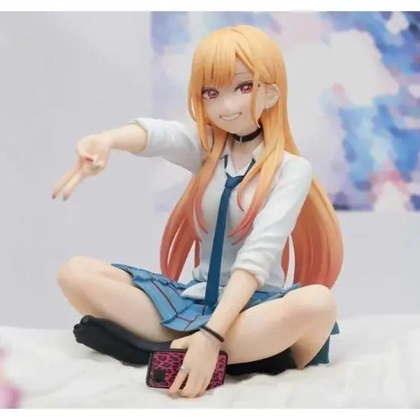 Anime Hai'mei Figure (Sitting Pose) — Collector-Grade Display Piece / Desktop Ornament (No Box)