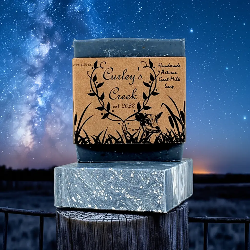 Goat Milk Soap | Southern Sky | Handmade Natural Skincare | Twilight Musk & Spice | Curley’s Creek®