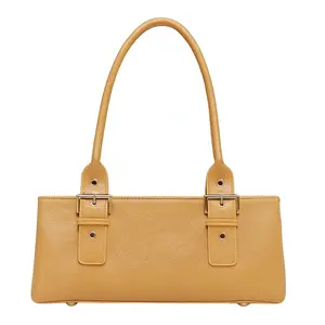 Retro/Y2K - Patty 27 Vegan Leather Adjustable Shoulder Double Handle Bag with Magnetic Lock for Everyday Use