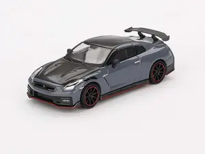 Nissan GT-R Nismo 2024 NISMO – Stealth Gray (Mini GT) Diecast 1:64 Scale Model - TSM MGT00868