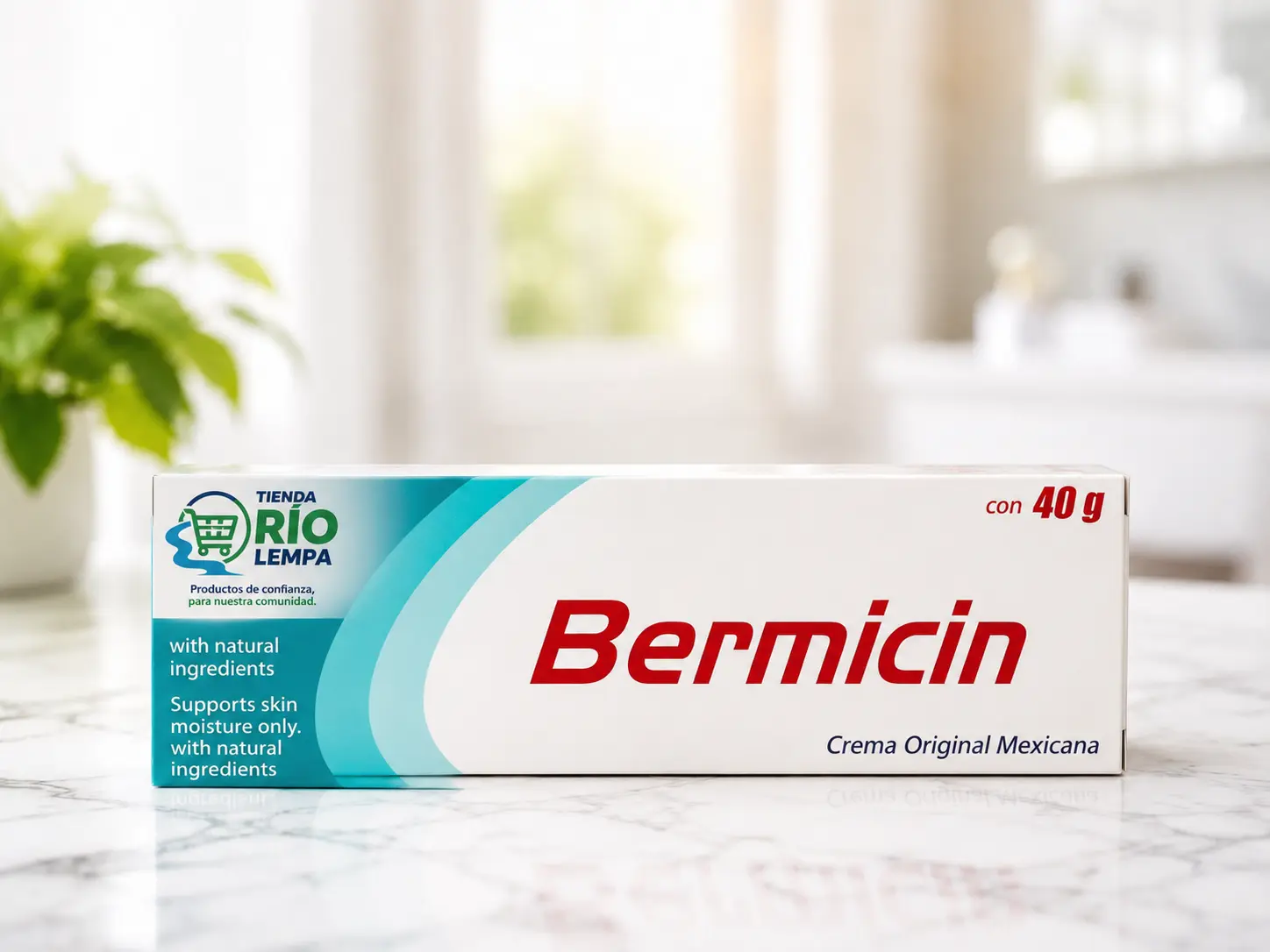 Bermicin Dietary Topical Wellness Support Cream - 40g Tube, Beauty & Personal Care Body Moisturizer Supplement Formula