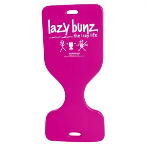 TRC Recreation Lazy Bunz Vinyl Foam Saddle Float Seat w/Handles, Flamingo Pink TRC Recreation Lazy Bunz Vinyl Foam Saddle Float Seat w/Handles, Flamingo Pink