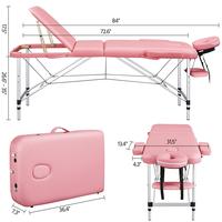 3-Section Aluminum alloy, 24" W