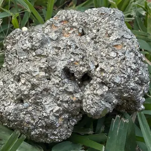 Naturally Formed Heart Cave Pyrite, Unique Mineral Decor for Home Display