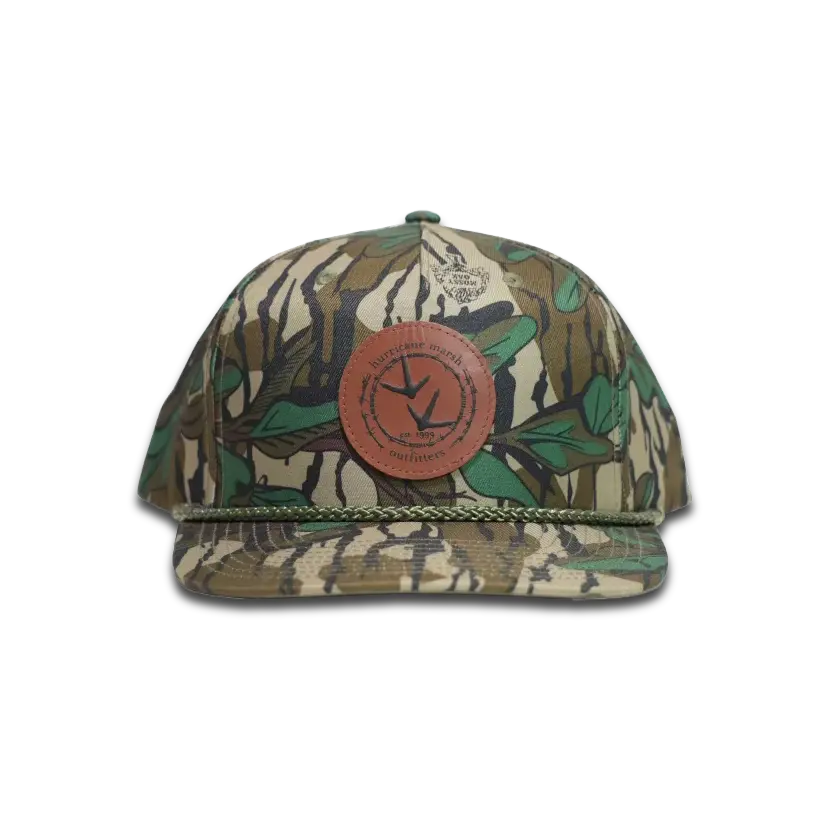 Turkey Tracks Richardson 256 Roper Hat - Bottomland GreenLeaf
