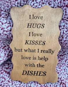 Wooden Plaque for wall decoration