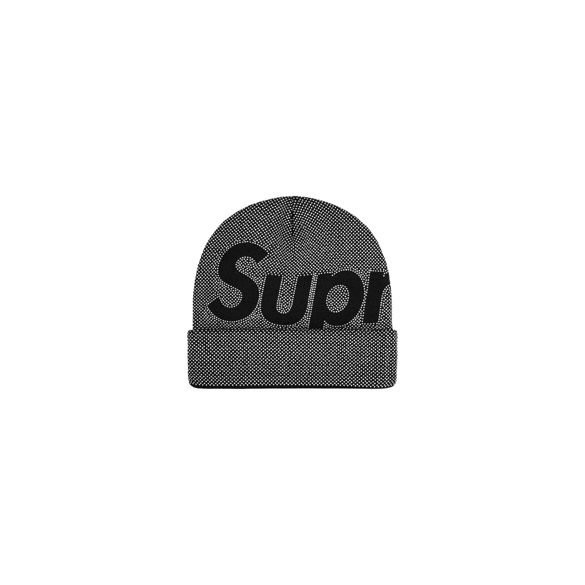 Studded Knockout Beanie "FW25 - Black" SU26691