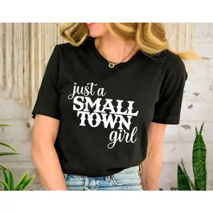 Small Town Girl Screen Print Transfer