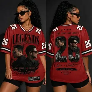 26 Legends Raymond & Brown Football Jersey Shirt, The R&B Tour Shirt, Hip Hop Graphic Tee, Unisex Gift Tee For Fan
