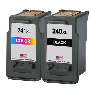 U.S. Remanufactured for Canon PG-240XL Black / CL-241XL Color Combo Pack