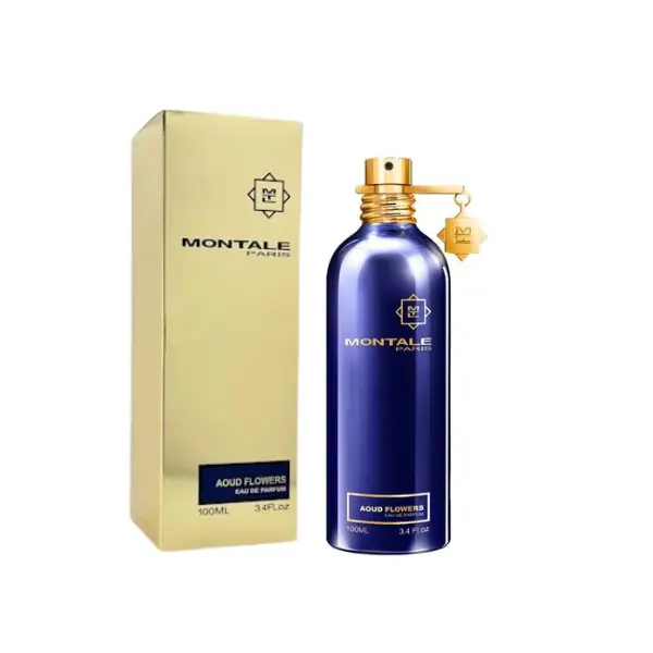 Montale Aoud Flowers for Men Eau de Parfum Spray, 3.4 Ounce