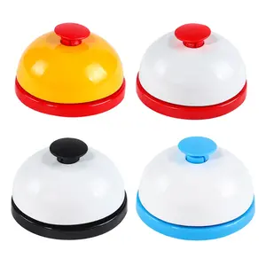 Metal Answer Bell Toy, Multi-Purpose Metal Plastic Bell, Decorative Bell, Hand Clap Bell Table Game, Classroom Teaching Bell