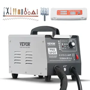 【Summervibes】VEVOR Stud Welder Dent Repair Kit, 1.8KW Spot Welder Dent Puller with Auto/Manual Welding & 7 Versatile Modes, 110V Auto Body Spot Welding Dent Puller Machine for Car, Truck Dent Repair