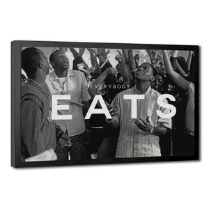 Paid in Full Everybody Eats Poster Movie Poster Cult Classic Film Wall Art Hypebeast Wall Art for Bathroom, Restroom, Nursery, Kids Room