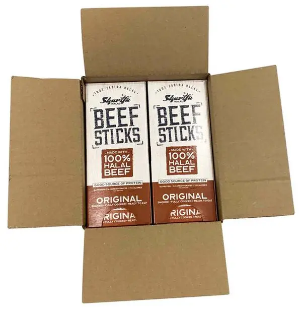Sharifa Halal Original Halal Beef Stick Master Case (64 Sticks) Sharifa Halal Original Halal Beef Stick Master Case (64 Sticks)