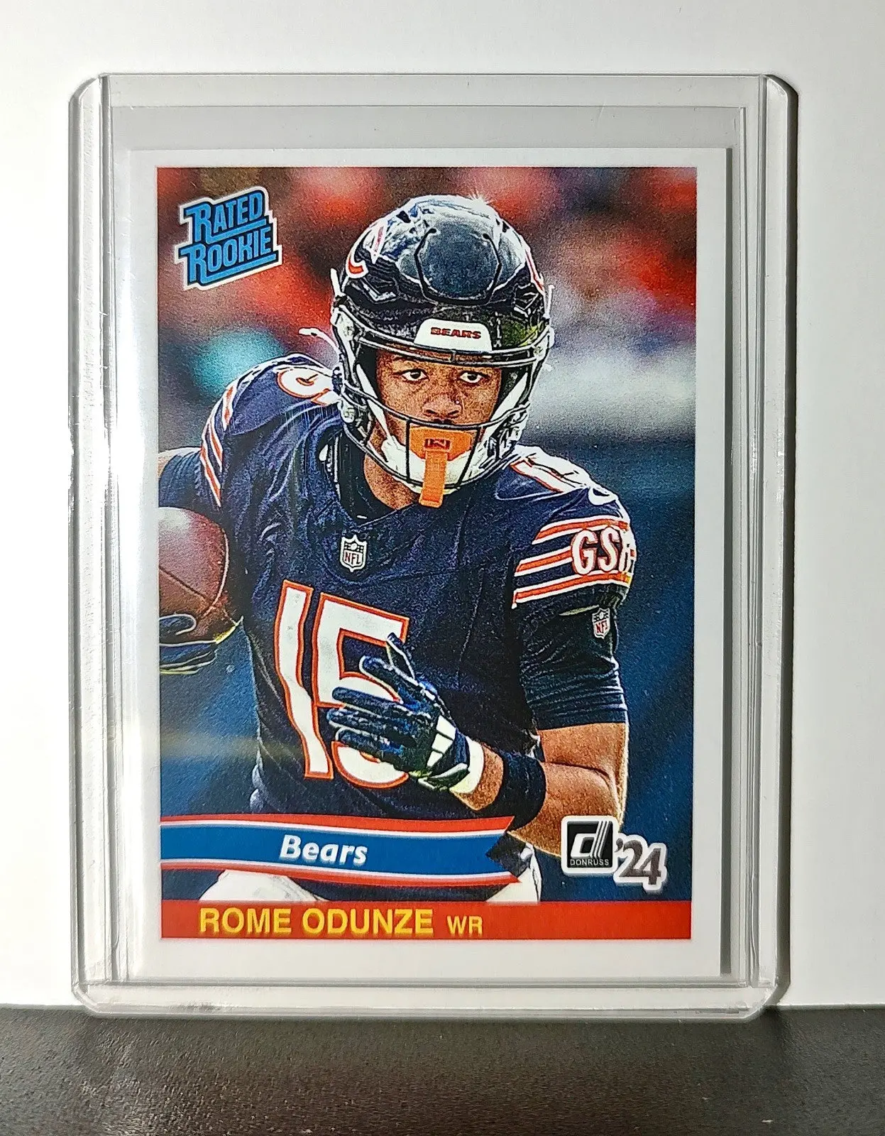 Rome Odunze Rookie 2024 Panini Rated Rookie Retro NFL #20 Card Bears 1 of 890