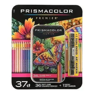 Prismacolor Premier Soft Core Colored Pencils, Assorted Colors, 36ct.