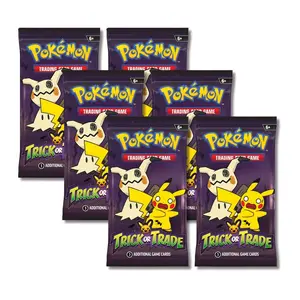 2023 Halloween Pokemon Authentic Collectible Trading Cards - English Play Booster Packs, Trading Card Box