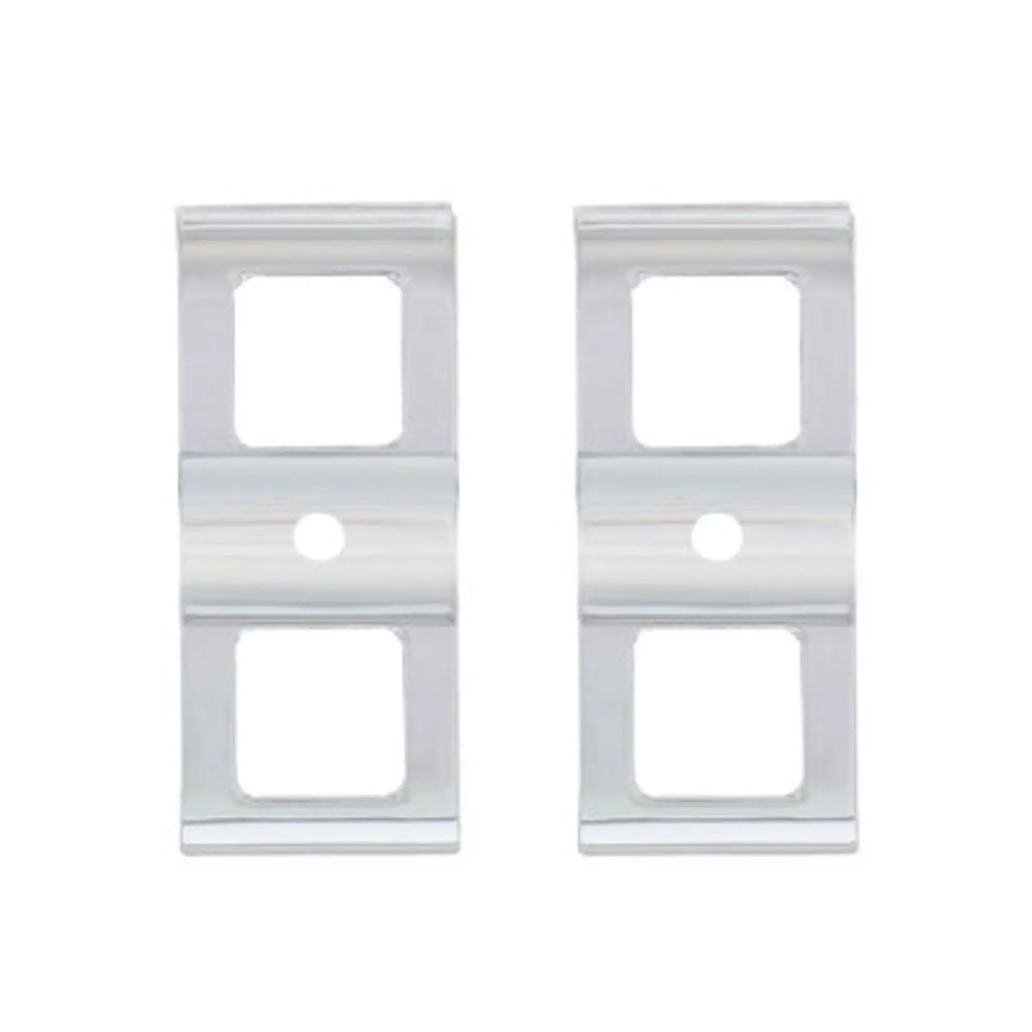 United Pacific Chrome Molded Plastic Interior Switch Covers for 2008-2017 Freightliner Cascadia Dashboards