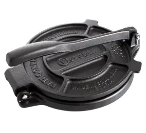 Cast Iron Tortilla Press, Tortilla and Roti Maker, Made in Colombia, 8 Inches