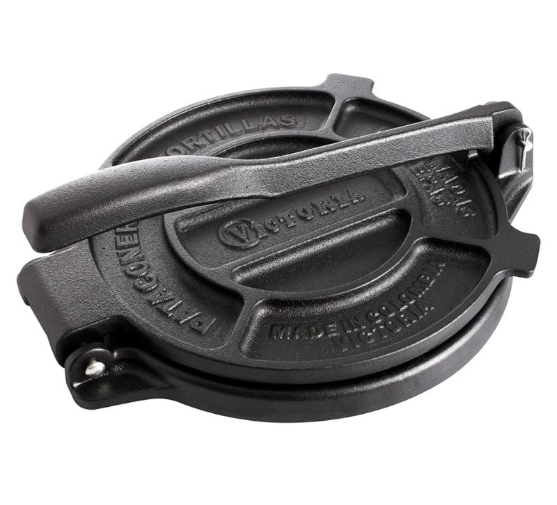 Cast Iron Tortilla Press, Tortilla and Roti Maker, Made in Colombia, 8 Inches
