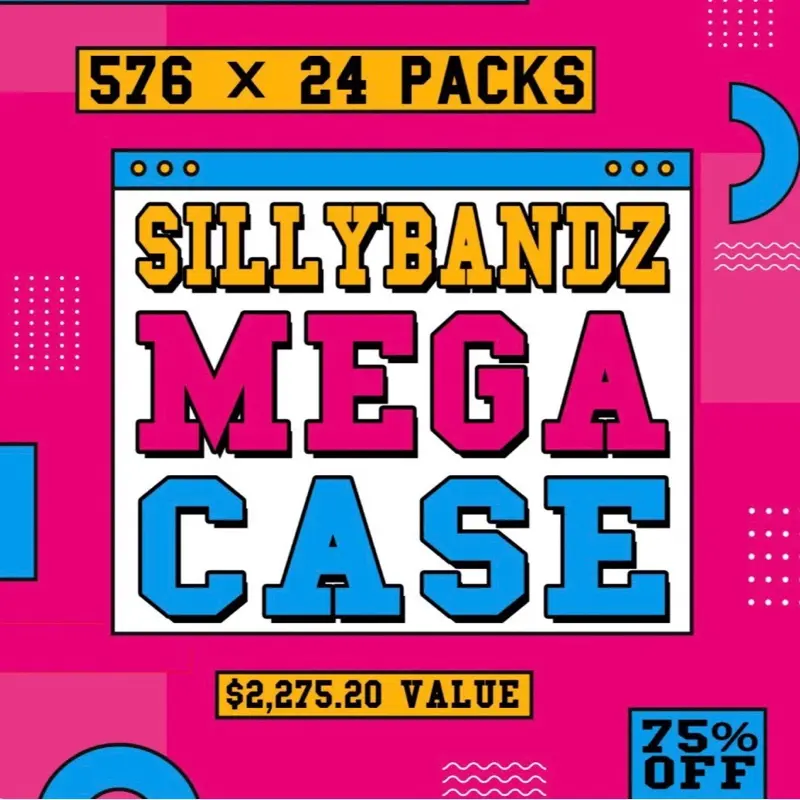 Sillybandz Mega Case 576 - 24 Packs
