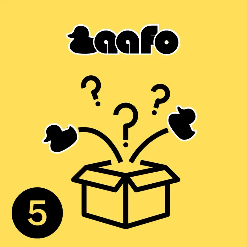 5 Duck Mystery Box w/ Rubber Ducks