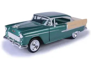 1955 Chevrolet Bel Air Green (Timeless Legends) Diecast 1:24 Scale Model Car - Motormax 73229GRN
