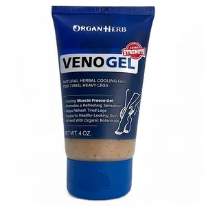 OrganHerb VenoGel Extra Strength 4 oz – Horse Chestnut Gel with Herbal Cooling Relief
