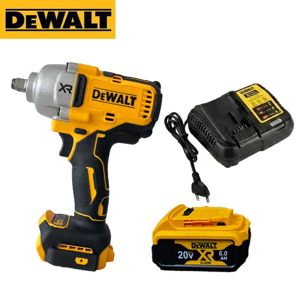 DEWALT DCF900 1/2 in High Torque Impact Wrench, 3-Speed Control Power Tool for Mechanics’ Car, Truck Repair and DIY Garage Use durable storage case rechargeable project renovation,outdoor