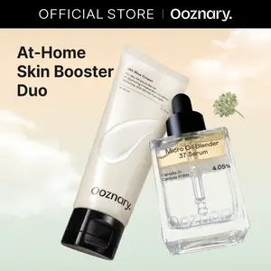 [Ooznary] At-Home Skin Booster Duo | Centella PDRN Serum + Skin Barrier Cream | 6 Type Centella, CICA PDRN, Ectoin and OLIGO HA  | Micro Oil for Quick-Absorbing | Damaged Skin Barrier | Made in Korea