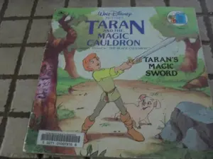 USED-The Black Cauldron: Taran's Magic Sword (Golden Books) by Eric Suben (Paperback)