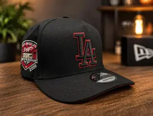 New Era New York Yankees 9FORTY A-Frame Snapback Hat – White Crown Red Brim – Adjustable MLB Baseball Cap – Streetwear Unisex Summer Edition