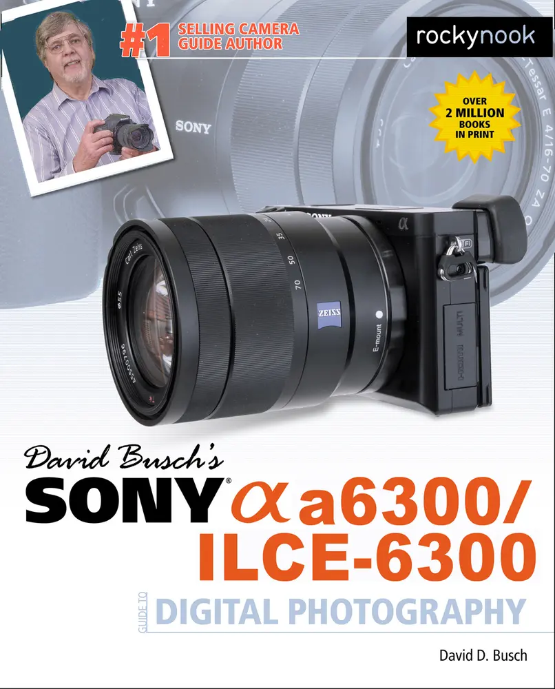 USED Book - David Busch's Sony Alpha A6300/Ilce-6300 Guide to Digital Photography by Busch, David D. (Paperback) - english