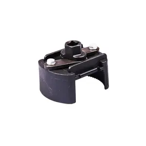 Universal Cast Steel Adjustable Two-Jaws Oil Filter Wrench, 1 Count Fuel Remover Removal Tool, Two-Claw Filter Wrench, Automotive Maintenance Tools