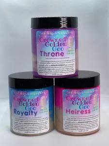 Crowned Golden Goo - 24k Gold Bath Slime Soap