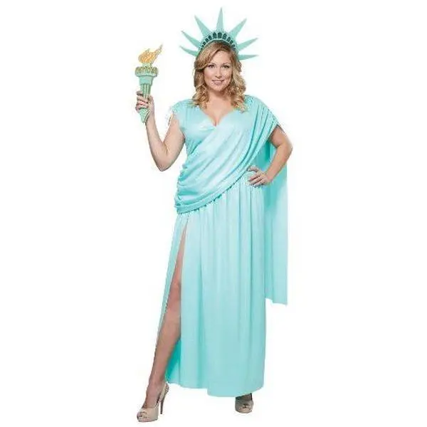Lady Liberty - 4th of July - Patriotic - Costume - Women - 3 Sizes