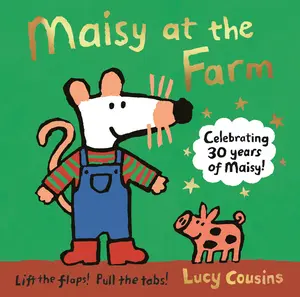 USED-Maisy at the Farm: Maisy the Mouse's Farm Adventure (an Interactive Lift-The-Flap Book for Toddlers, Preschoolers, and Kids Ages 3-7) by Cousins, Lucy (Hardcover)