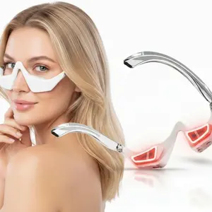 Eyelid LED Light Beauty Instrument, Eye Massage Device, Relaxing Care Equipment, New Lithium Battery, Model Xinghao Bm-43, Facial Beauty Massagers