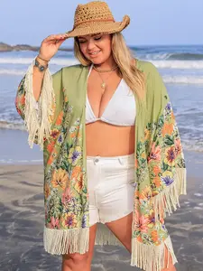 The Talum Fringe Cover-Up Plus Size