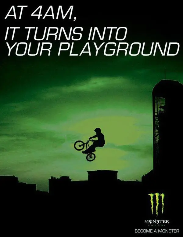 Monster Energy — Playground Poster